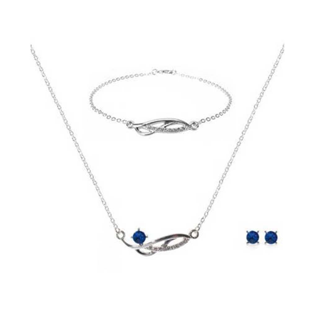 Набір із Кулоном, Браслетом та Сережками - Пусетами 
Набір із Кулоном, Браслетом та Сережками - Пусетами