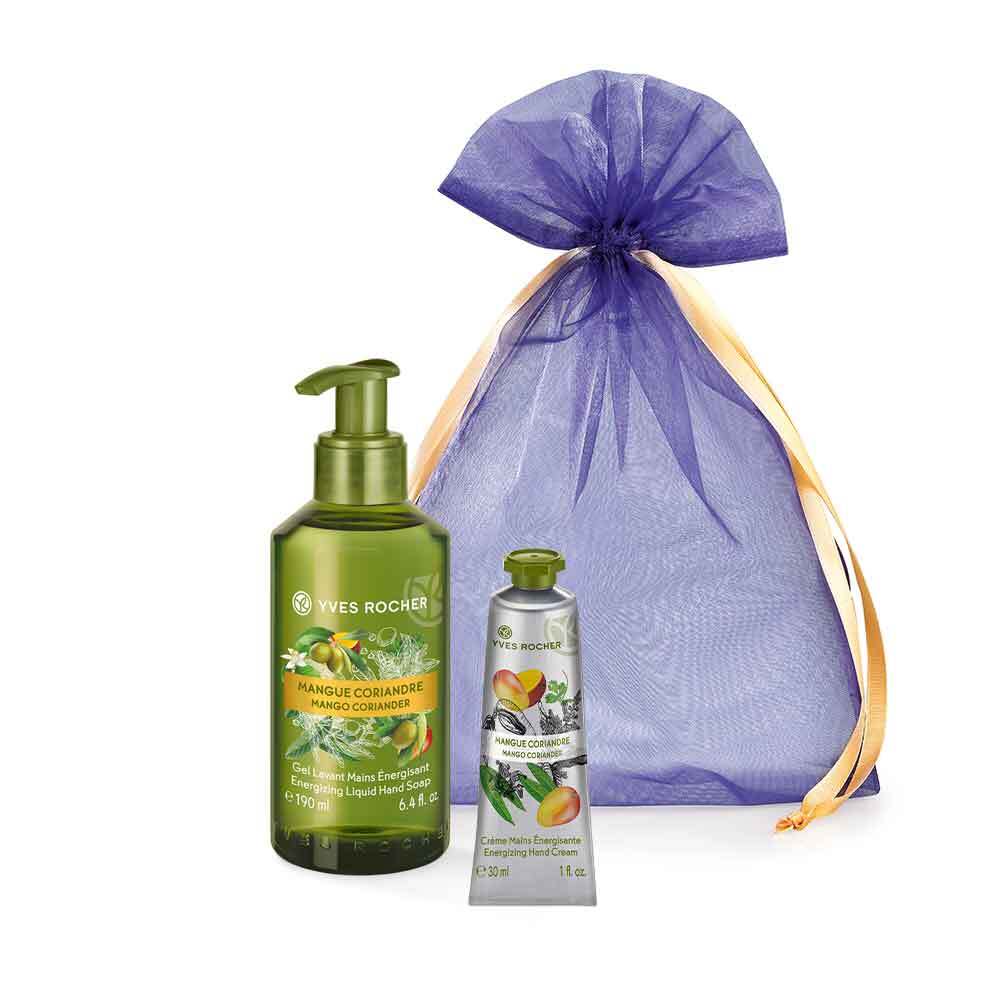 Набір Рідке Мило та Крем для Рук Манго — Коріандр
Набір Рідке Мило та Крем для Рук Манго — Коріандр