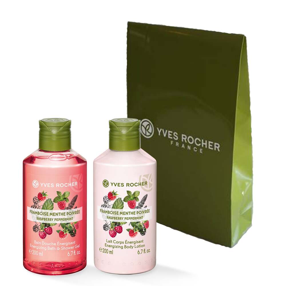 Набір Енергійна Малина-М'ята Yves Rocher
Набір Енергійна Малина-М'ята Yves Rocher