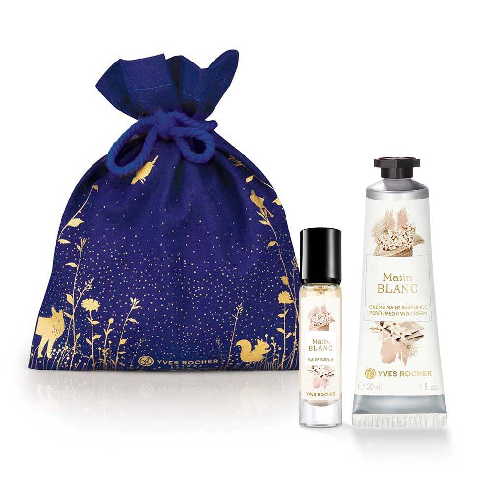 Набір Matin Blanc Аромат і Парфумований Крем для Рук
Набір Matin Blanc Аромат і Парфумований Крем для Рук