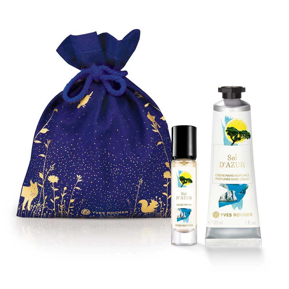 Набір Sel d'Azur Аромат і Парфумований Крем для Рук
Набір Sel d'Azur Аромат і Парфумований Крем для Рук