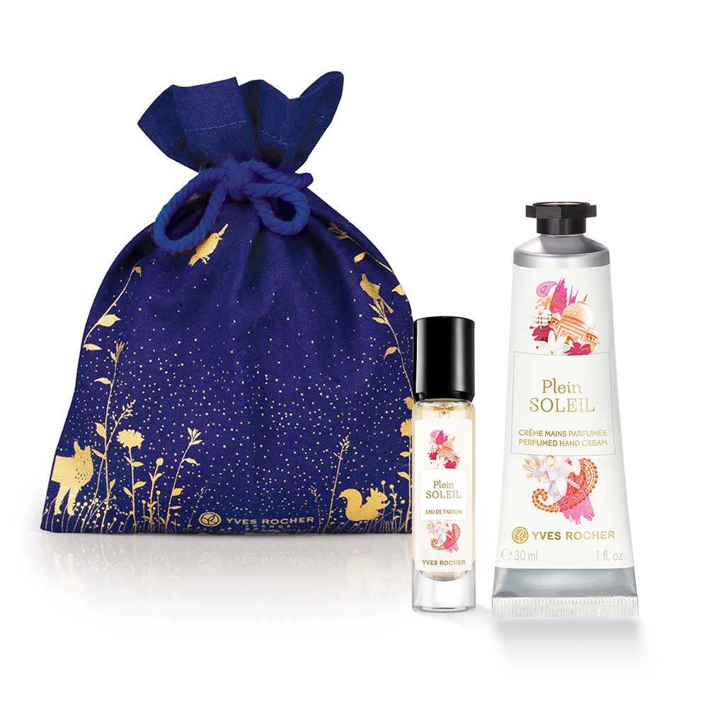 Набір Plein Soleil Аромат і Парфумований Крем для Рук
Набір Plein Soleil Аромат і Парфумований Крем для Рук