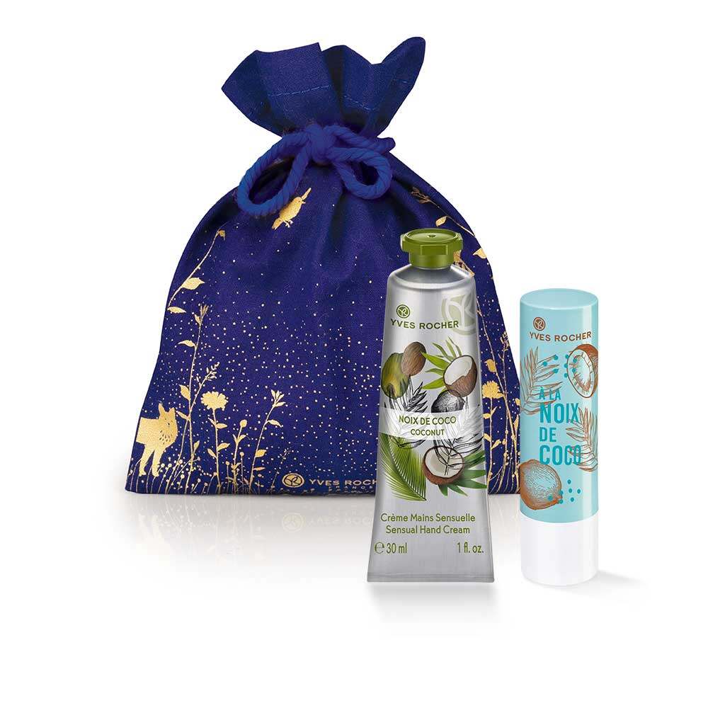 Набір Бальзам для Губ та Крем для Рук Кокосовий Горіх
Набір Бальзам для Губ та Крем для Рук Кокосовий Горіх