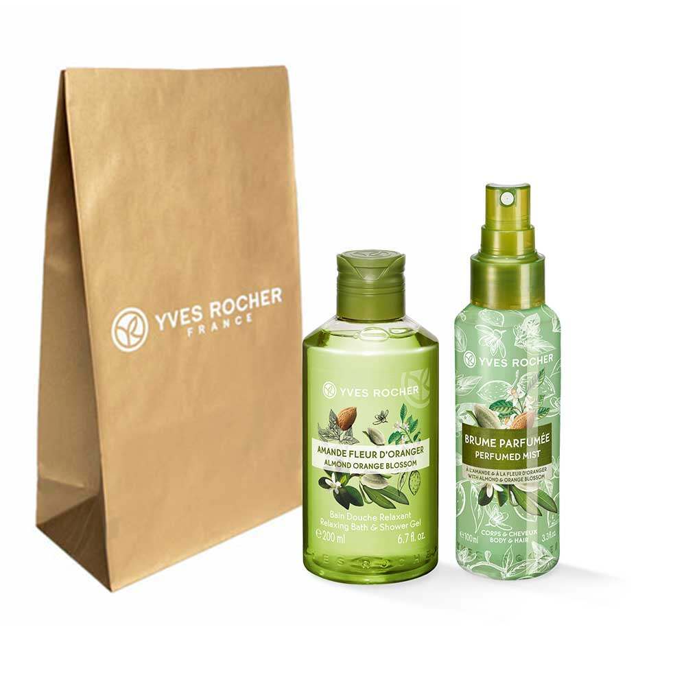 Набір Гель і Молочко та Парфумований Спрей для Тіла Мигдаль — Флердоранж
Набір Гель і Молочко та Парфумований Спрей для Тіла Мигдаль — Флердоранж