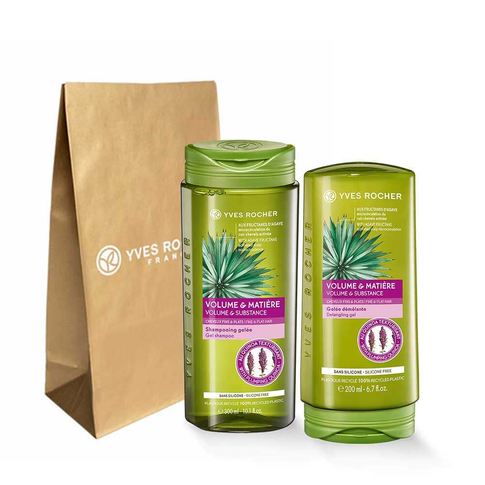 Набір Шампунь-Гель та Бальзам для Волосся Еластичність та Об’єм
Набір Шампунь-Гель та Бальзам для Волосся Еластичність та Об’єм