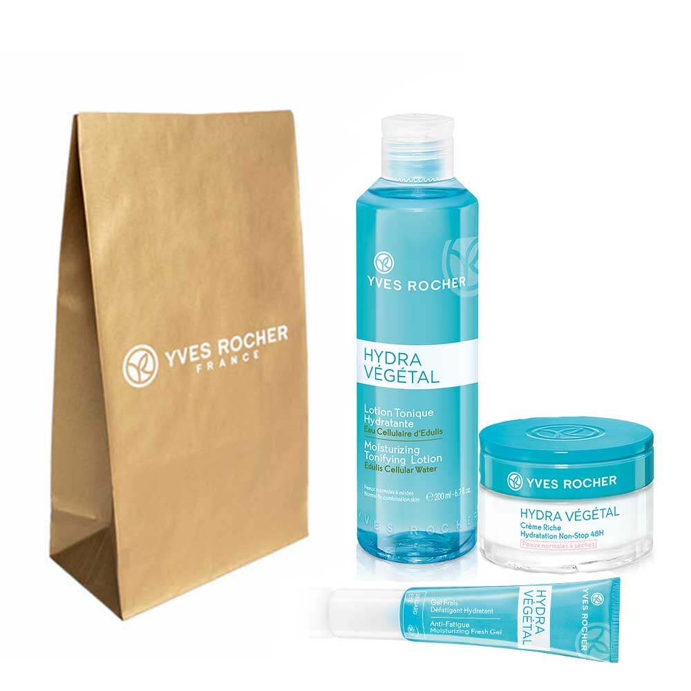 Набір Hydra Végétal Тонізація та Зволоження для Обличчя та Контуру Очей
Набір Hydra Végétal Тонізація та Зволоження для Обличчя та Контуру Очей