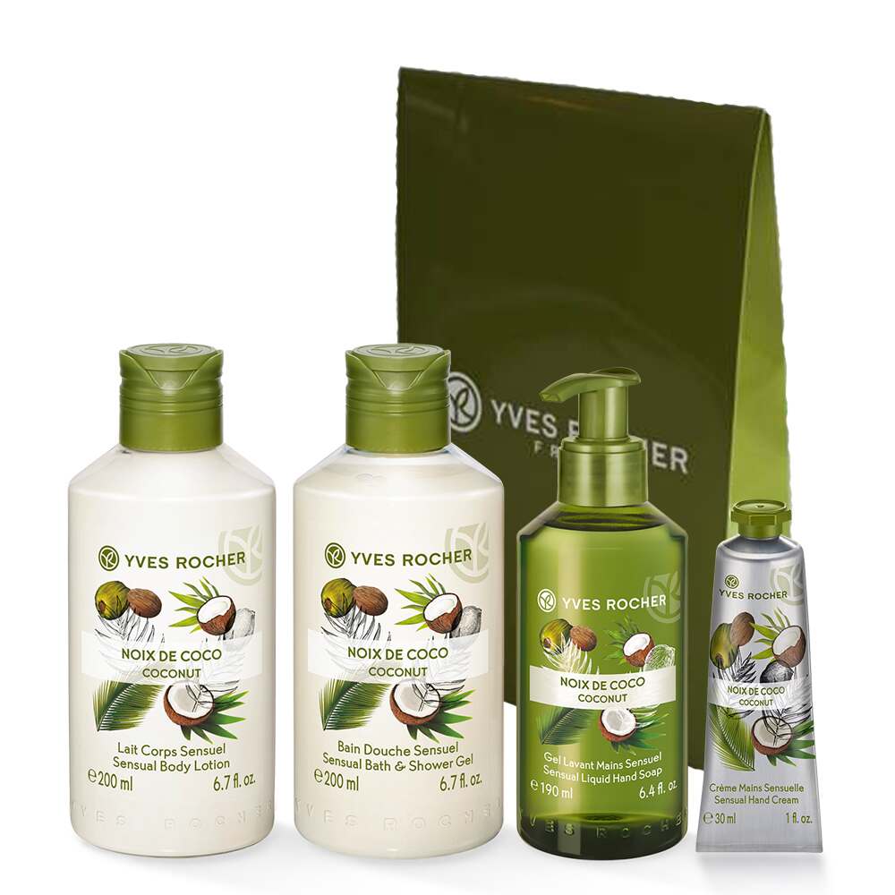 Набір для Тіла та Рук з ароматом Кокосового Горіха Yves Rocher
Набір для Тіла та Рук з ароматом Кокосового Горіха Yves Rocher