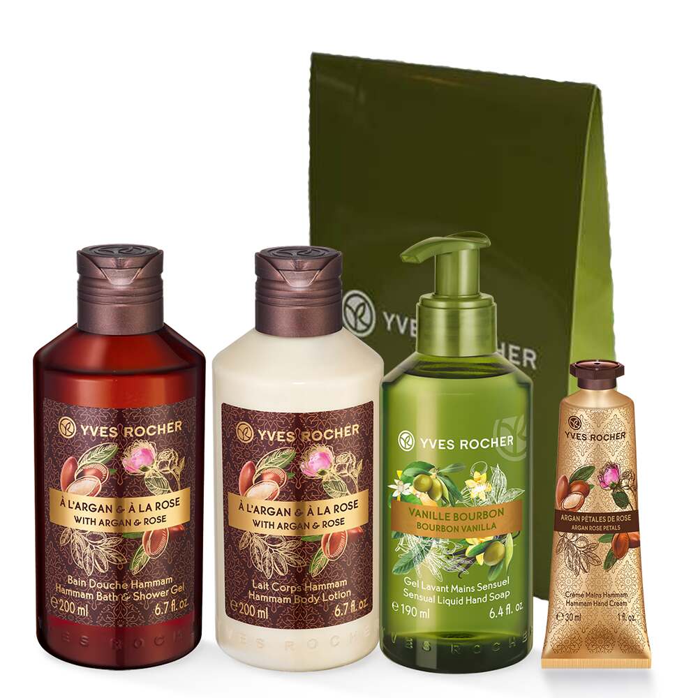 Набор для Тіла Арганія - Троянда та Рідке Мило для Рук Бурбонська Ваніль Yves Rocher
Набор для Тіла Арганія - Троянда та Рідке Мило для Рук Бурбонська Ваніль Yves Rocher