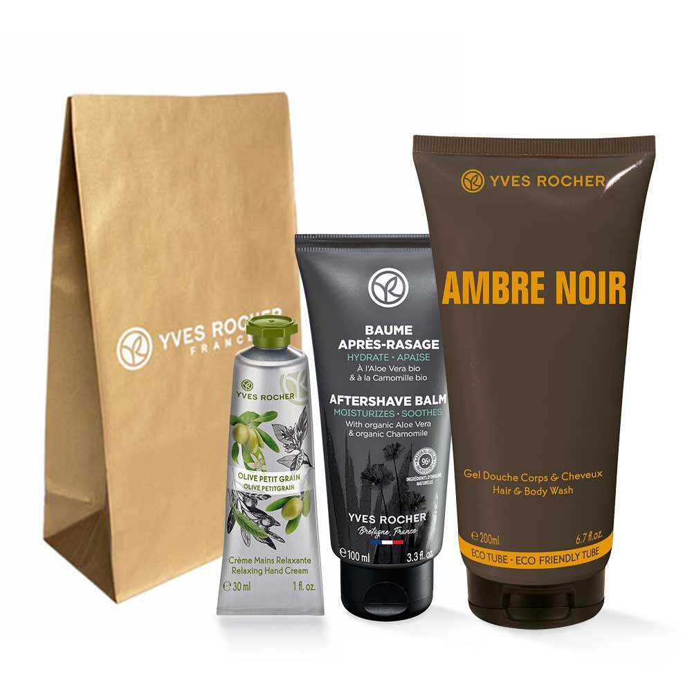 Набір Бальзам після Гоління та Парфумований Гель та Крем для Рук 
Набір Бальзам після Гоління та Парфумований Гель та Крем для Рук