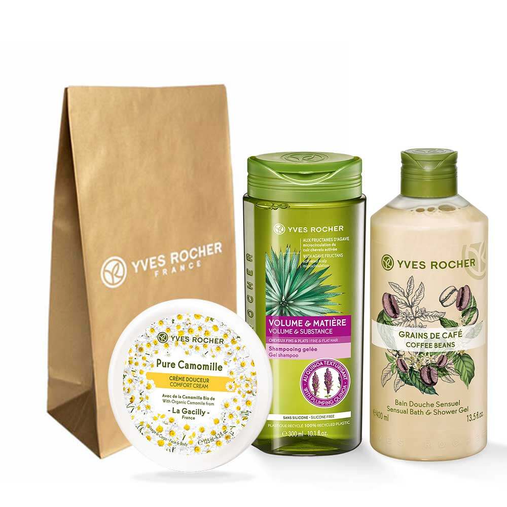 Набір Шампунь та Гель Бразильська Кава і Крем для Обличчя та Тіла
Набір Шампунь та Гель Бразильська Кава і Крем для Обличчя та Тіла