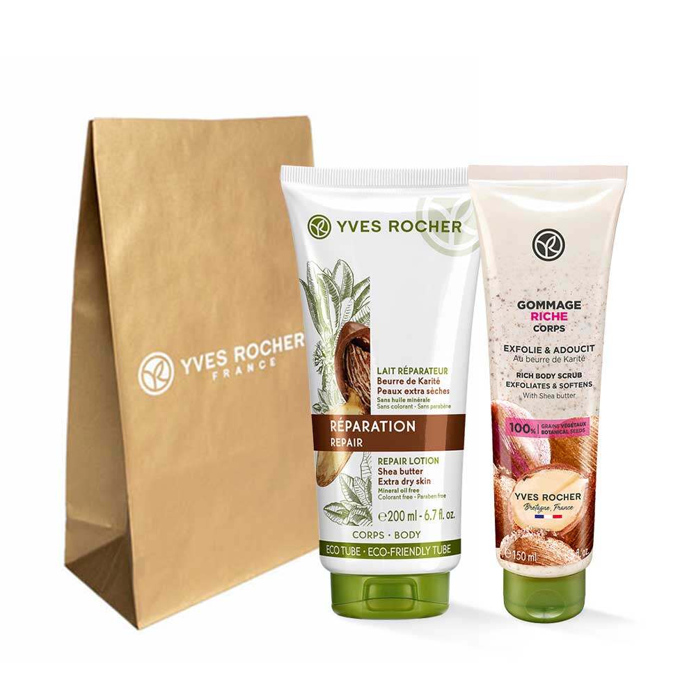 Набір Скраб і Відновлювальне Молочко для Дуже Сухої Шкіри 
Набір Скраб і Відновлювальне Молочко для Дуже Сухої Шкіри