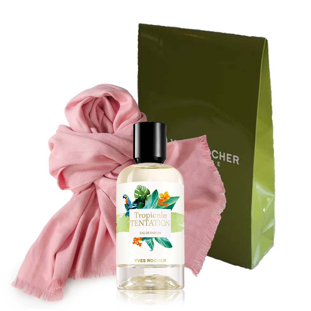 Набір Парфумована Вода Tropicale Tentation та Шарф Yves Rocher
Набір Парфумована Вода Tropicale Tentation та Шарф Yves Rocher