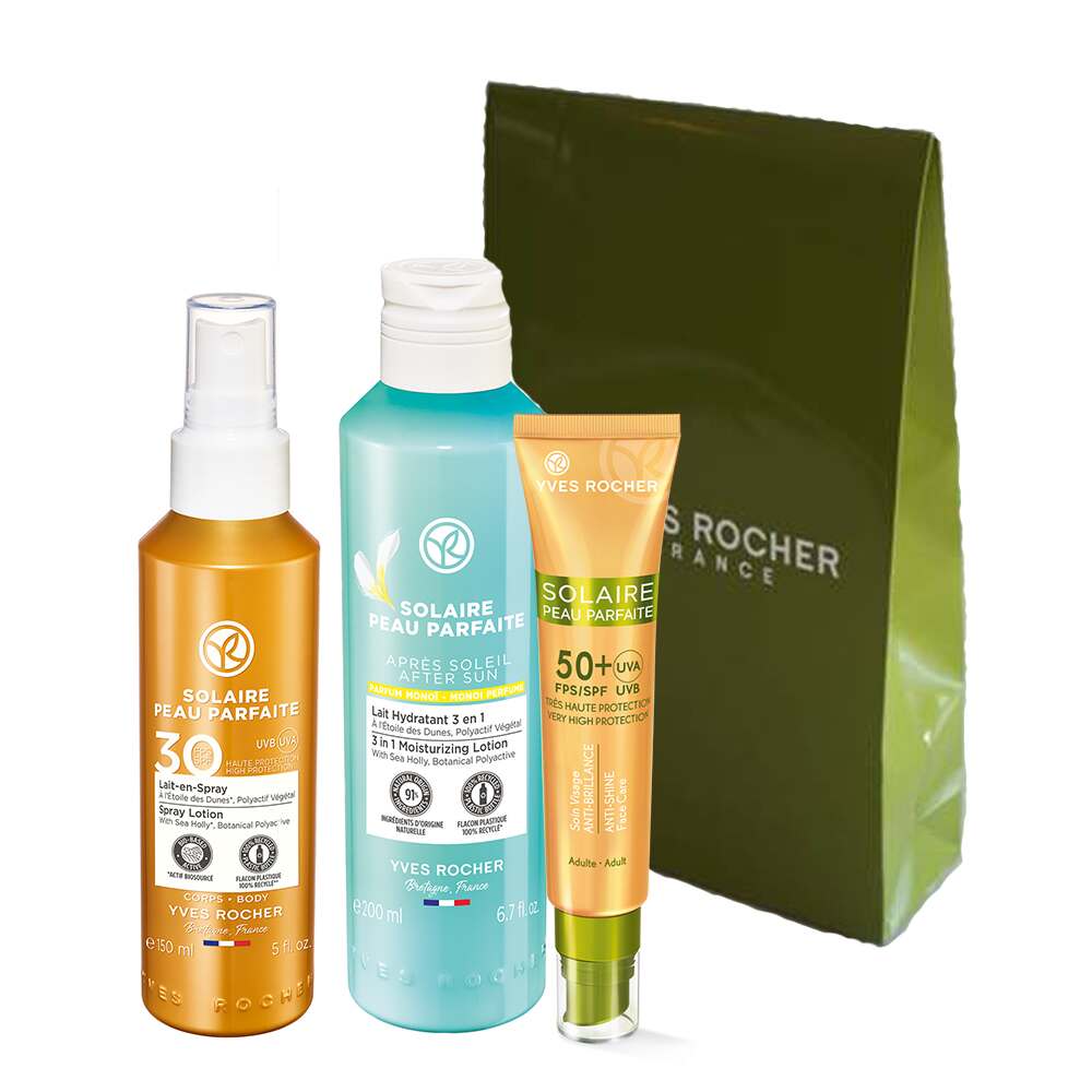 Набір Сонцезахист для Тіла SPF30 та Обличчя SPF50
Набір Сонцезахист для Тіла SPF30 та Обличчя SPF50