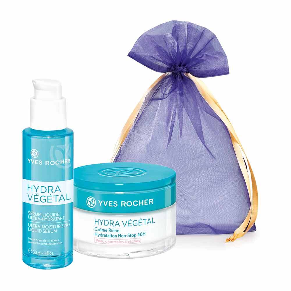 Набір Денний Крем і Сироватка Hydra Végétal
Набір Денний Крем і Сироватка Hydra Végétal