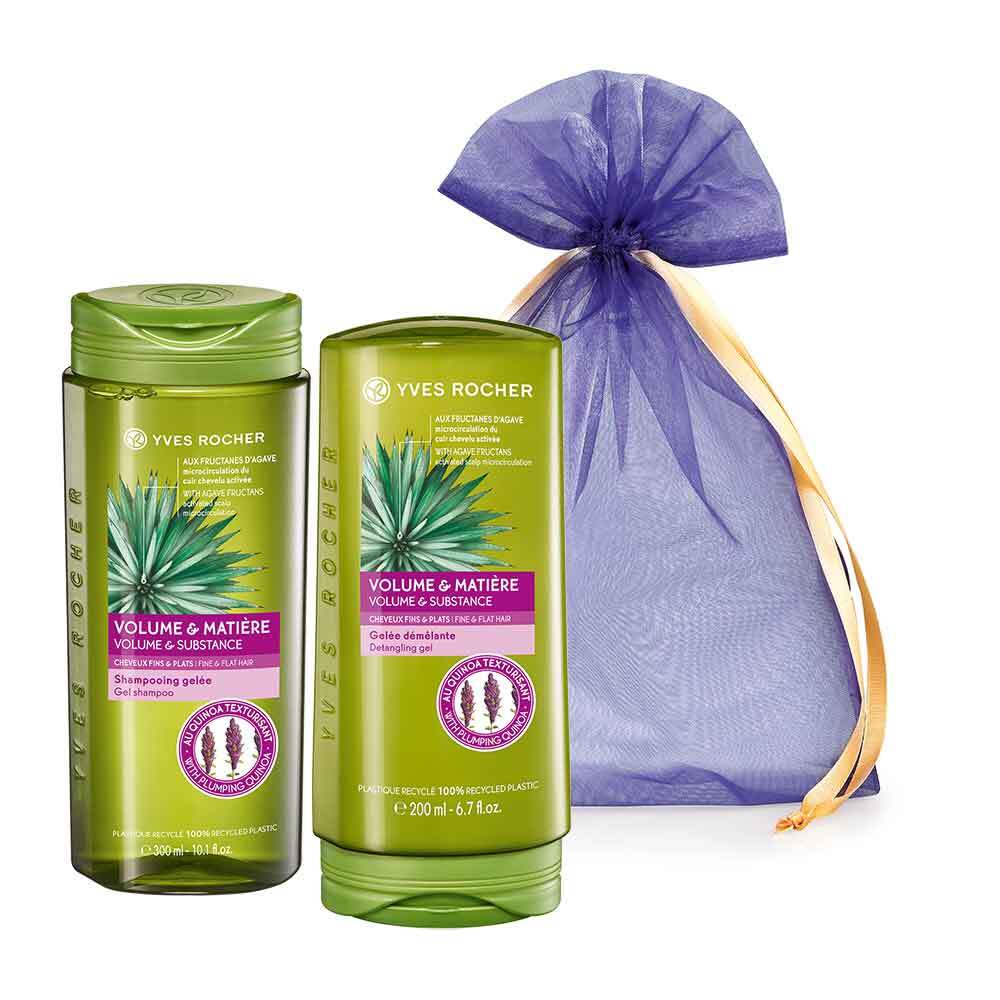 Набір Шампунь-Гель та Бальзам для Волосся Еластичність та Об’єм
Набір Шампунь-Гель та Бальзам для Волосся Еластичність та Об’єм