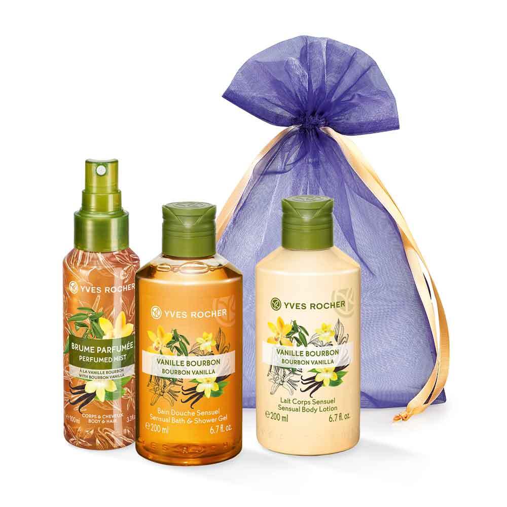 Набір Гель і Молочко та Парфумований Спрей для Тіла Бурбонська Ваніль
Набір Гель і Молочко та Парфумований Спрей для Тіла Бурбонська Ваніль