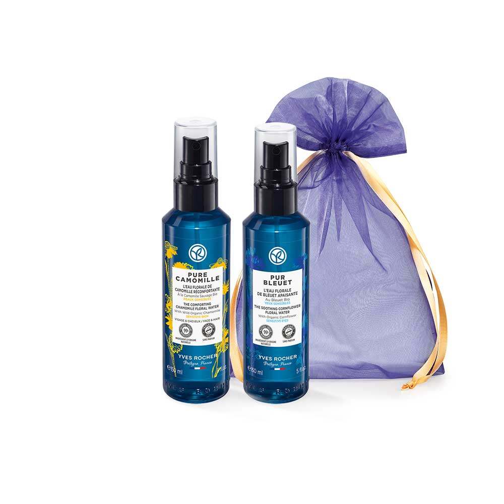 Набір Квіткові Води для Обличчя та Волосся 
Набір Квіткові Води для Обличчя та Волосся