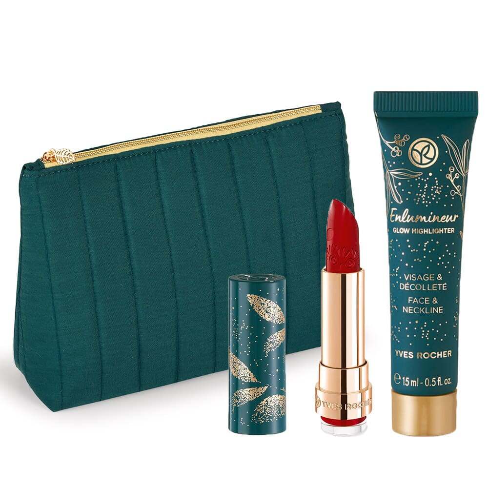 Набір Супермакіяж Помада Grand Rouge і Хайлайтер Золотистий
Набір Супермакіяж Помада Grand Rouge і Хайлайтер Золотистий