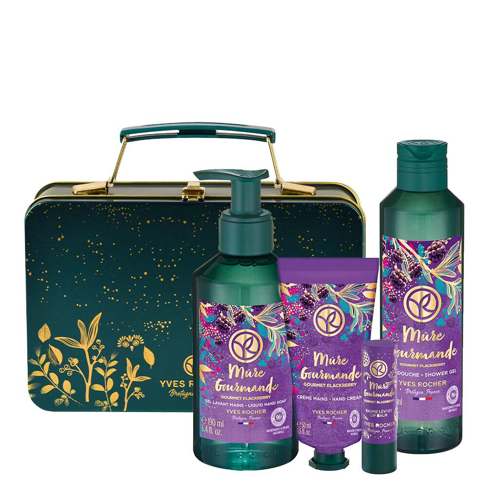 Набір зі Святковою Валізою Ожинова Насолода
Набір зі Святковою Валізою Ожинова Насолода