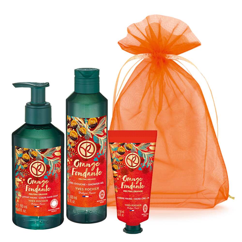 Набір Гель для Душу та Крем для Рук і Рідке Мило Апельсин у Шоколаді
Набір Гель для Душу та Крем для Рук і Рідке Мило Апельсин у Шоколаді