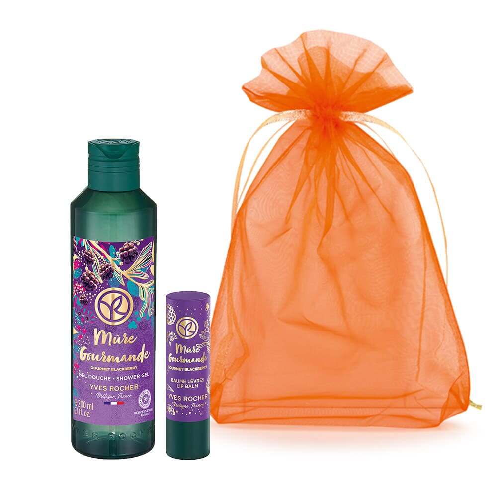 Набір Бальзам для Губ і Гель для Душу Ожинова Насолода
Набір Бальзам для Губ і Гель для Душу Ожинова Насолода