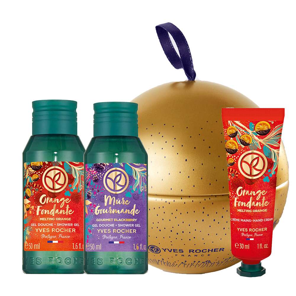 Набір Гелі для Душу і Крем для Рук Апельсин та Куля-Коробочка
Набір Гелі для Душу і Крем для Рук Апельсин та Куля-Коробочка