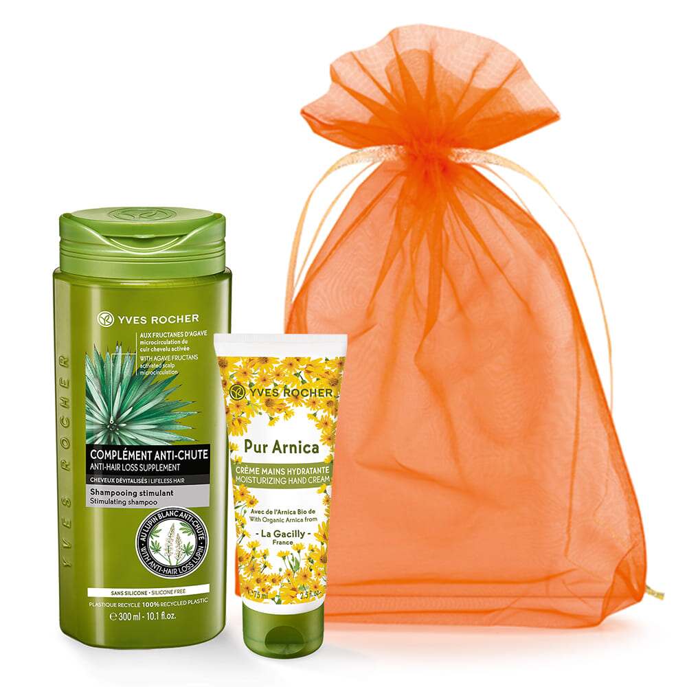 Набір Шампунь для Укріплення та Росту Волосся і Крем для Рук
Набір Шампунь для Укріплення та Росту Волосся і Крем для Рук