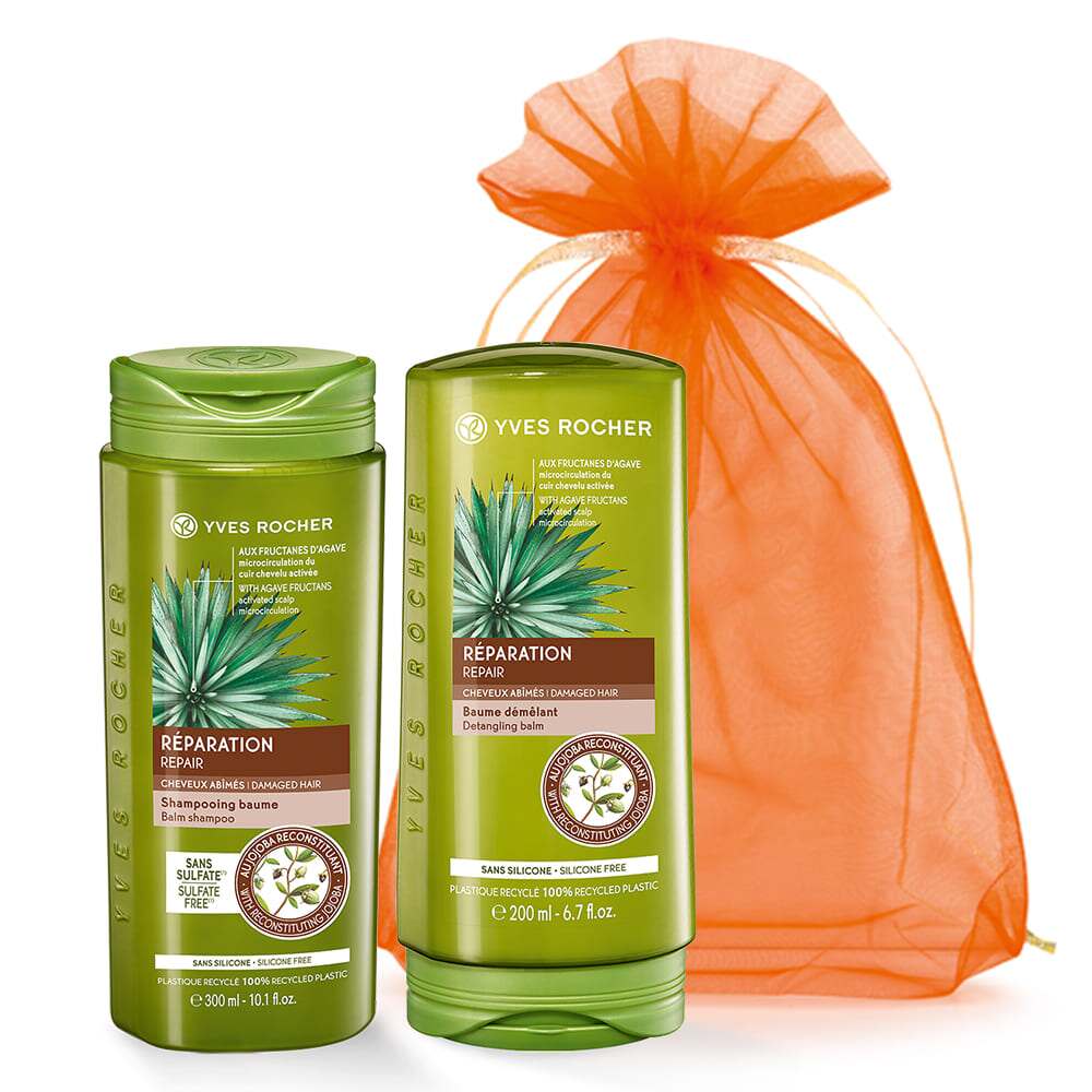 Набір Шампунь та Бальзам для Волосся Живлення та Відновлення
Набір Шампунь та Бальзам для Волосся Живлення та Відновлення