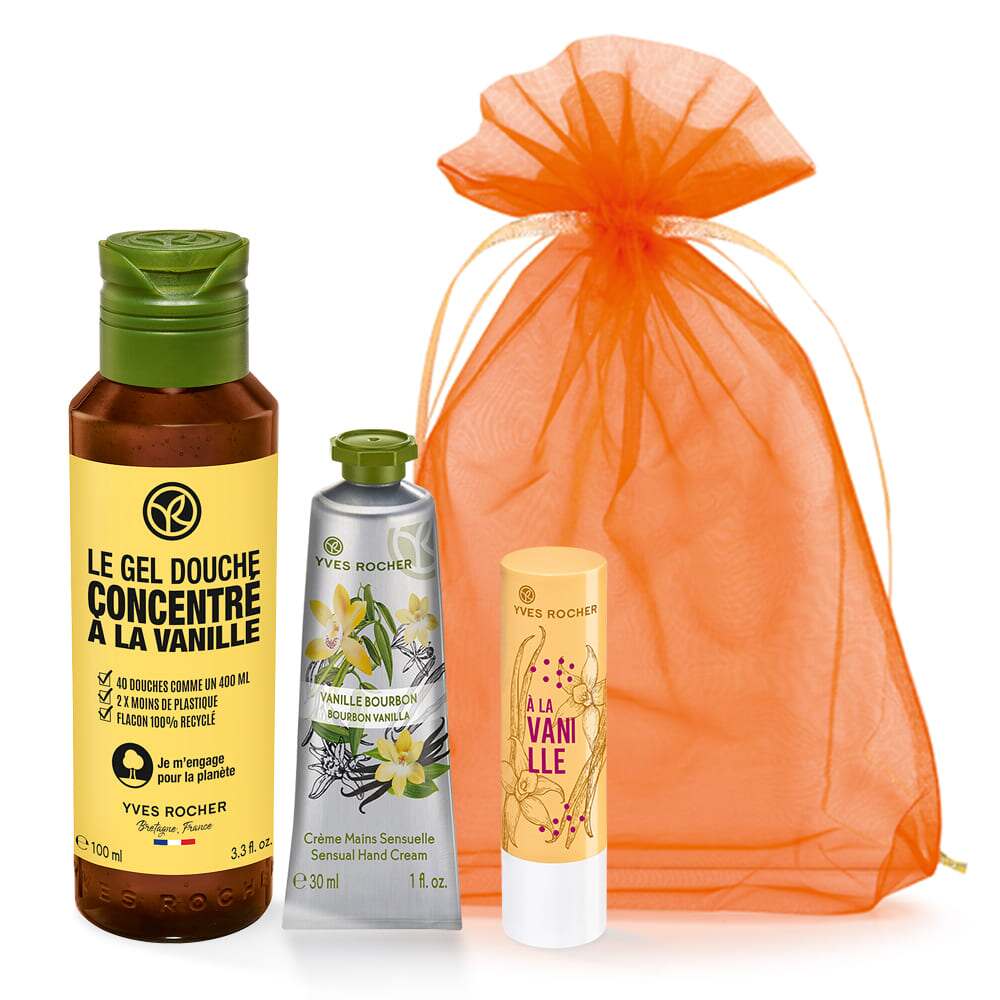 Набір Бальзам для Губ і Крем для Рук та Екогель Ваніль 
Набір Бальзам для Губ і Крем для Рук та Екогель Ваніль