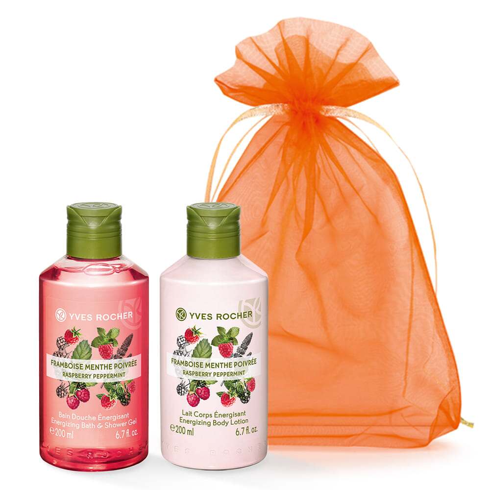 Набір Гель і Молочко для Тіла Малина-М'ята
Набір Гель і Молочко для Тіла Малина-М'ята