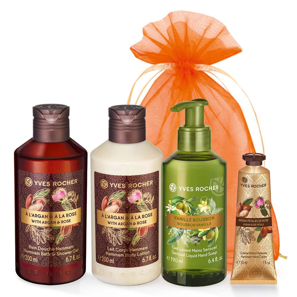 Набір Гель і Молочко та Крем Арганія і Мило Ваніль
Набір Гель і Молочко та Крем Арганія і Мило Ваніль