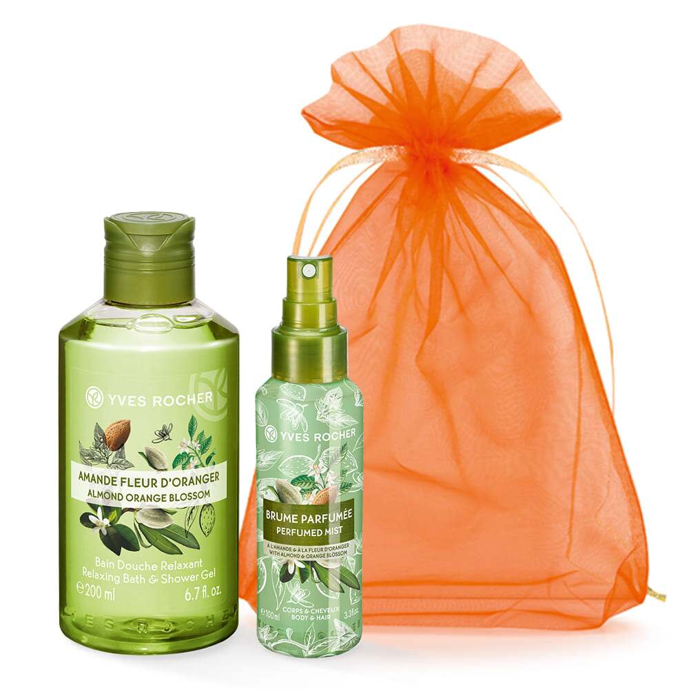 Набір Гель і Парфумований Спрей Мигдаль-Флердоранж
Набір Гель і Парфумований Спрей Мигдаль-Флердоранж