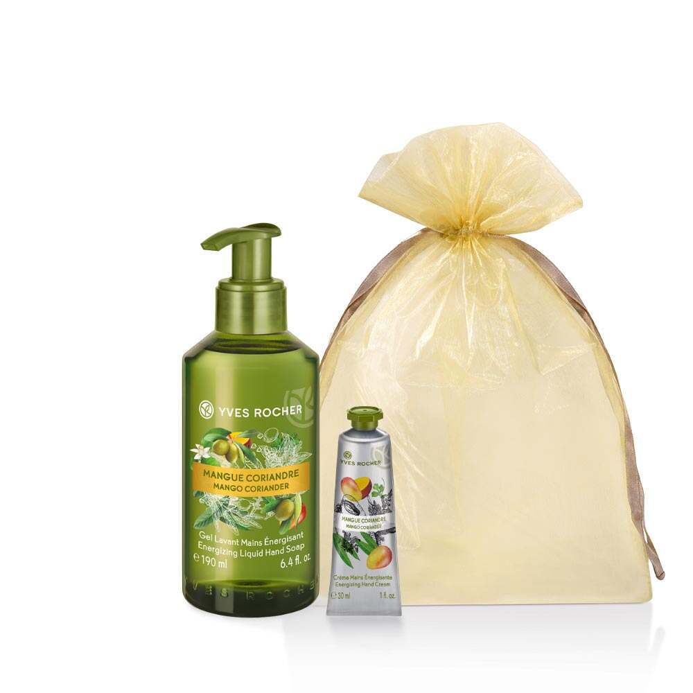 Набір Рідке Мило і Крем для Рук Манго-Коріандр
Набір Рідке Мило і Крем для Рук Манго-Коріандр