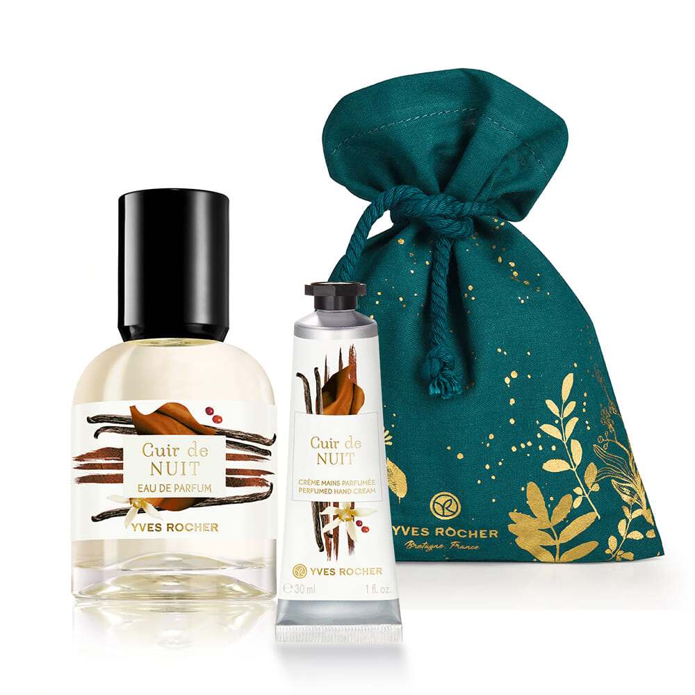 Набір Cuir de Nuit Парфумована Вода та Крем для Рук
Набір Cuir de Nuit Парфумована Вода та Крем для Рук