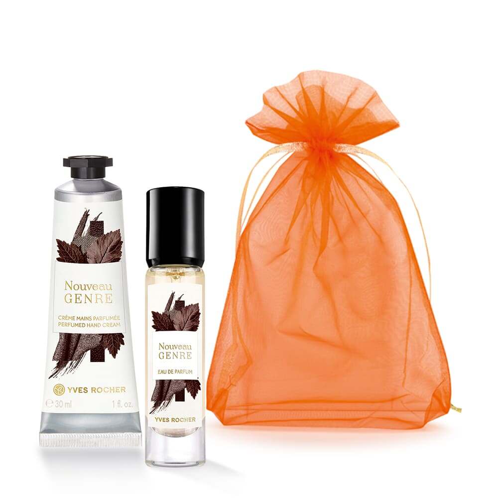 Набір Nouveau Genre Аромат і Парфумований Крем для Рук
Набір Nouveau Genre Аромат і Парфумований Крем для Рук