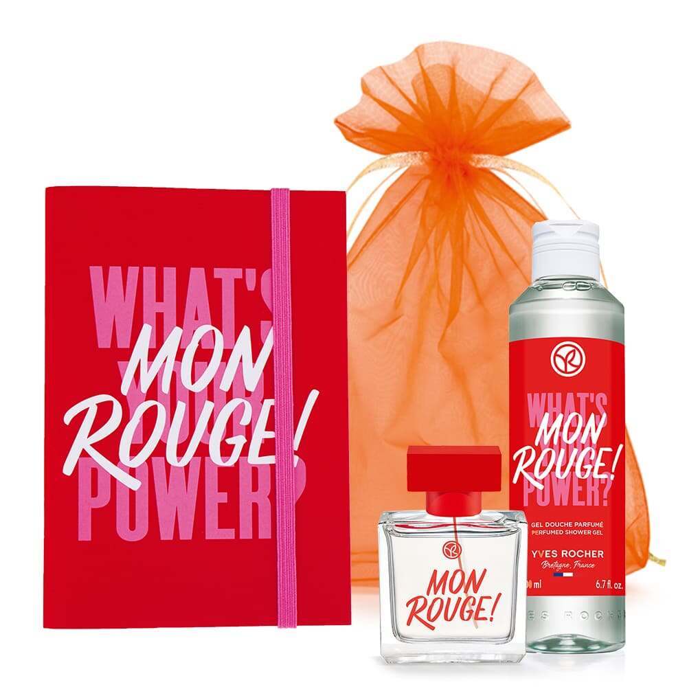 Набір Парфумована Вода і Гель та Записник Mon Rouge
Набір Парфумована Вода і Гель та Записник Mon Rouge