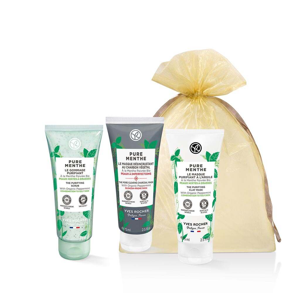 Набір 3в1 Очищення та Матовість з М'ятою
Набір 3в1 Очищення та Матовість з М'ятою