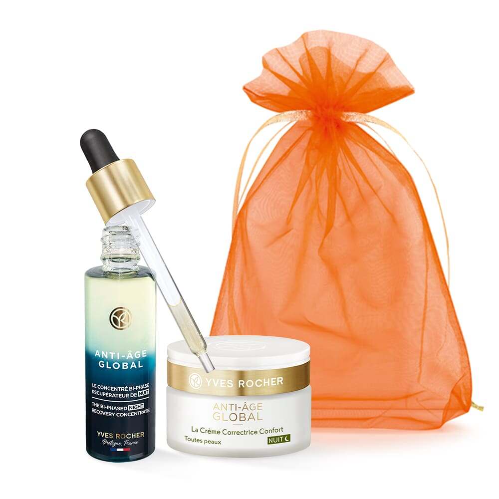 Набір Анти-Аж Глобаль Нічний Крем і Двофазний Відновлювальний Концентрат
Набір Анти-Аж Глобаль Нічний Крем і Двофазний Відновлювальний Концентрат