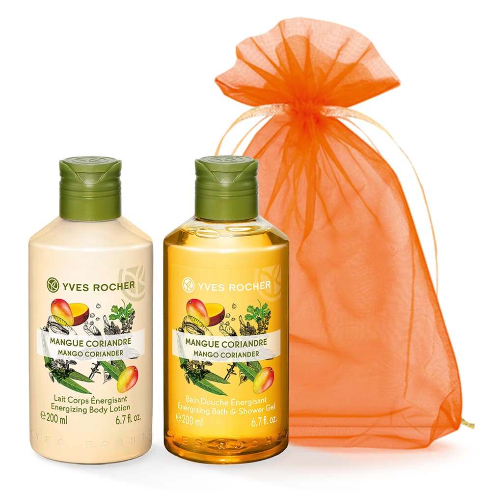 Набір Гель для Душу та Молочко для Тіла Манго-Коріандр
Набір Гель для Душу та Молочко для Тіла Манго-Коріандр