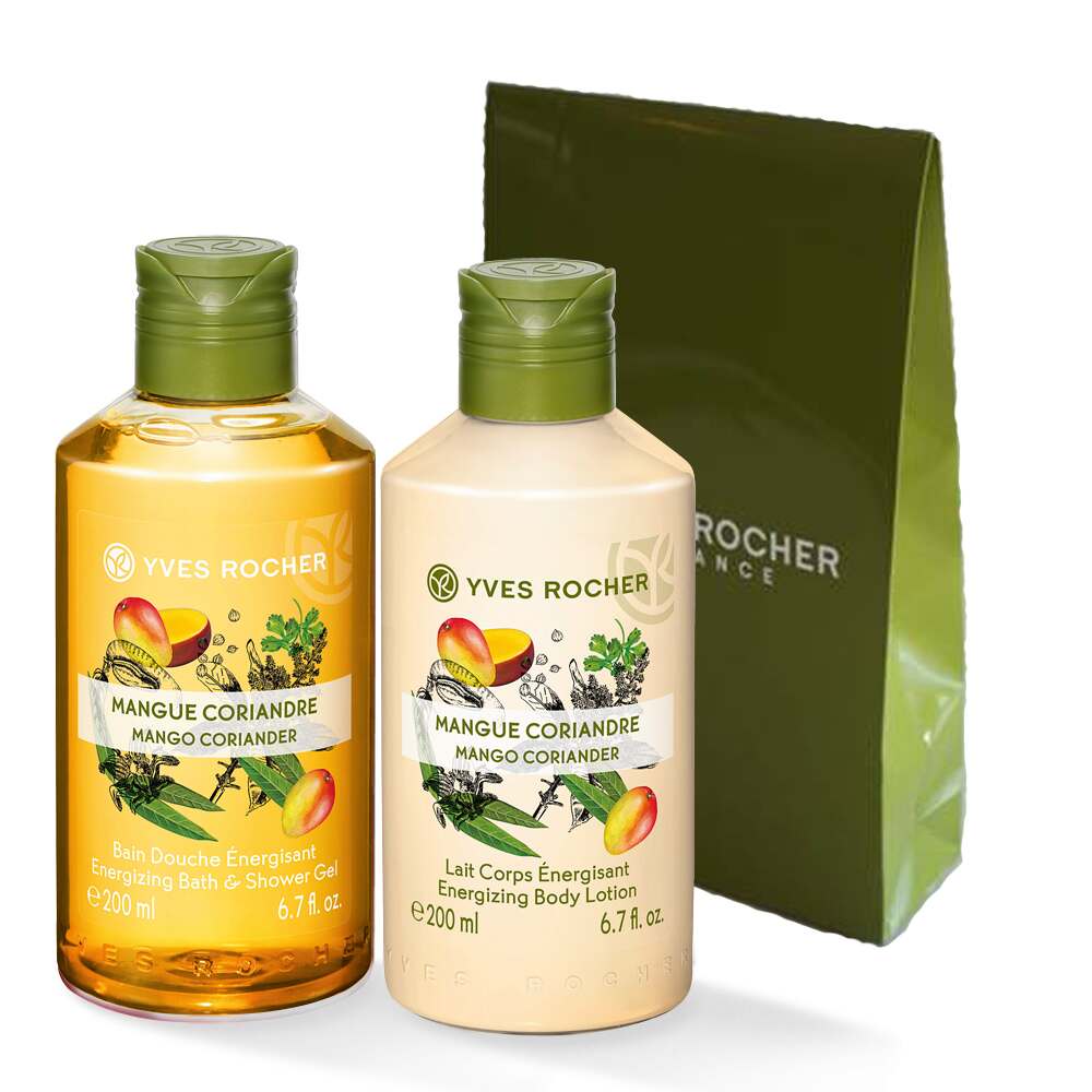 Дует Манго-Коріандр Гель та Зволожувальне Молочко
Дует Манго-Коріандр Гель та Зволожувальне Молочко