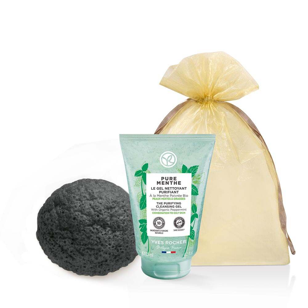 Гель та Спонж для Вмивання проти блиску та забруднень
Гель та Спонж для Вмивання проти блиску та забруднень