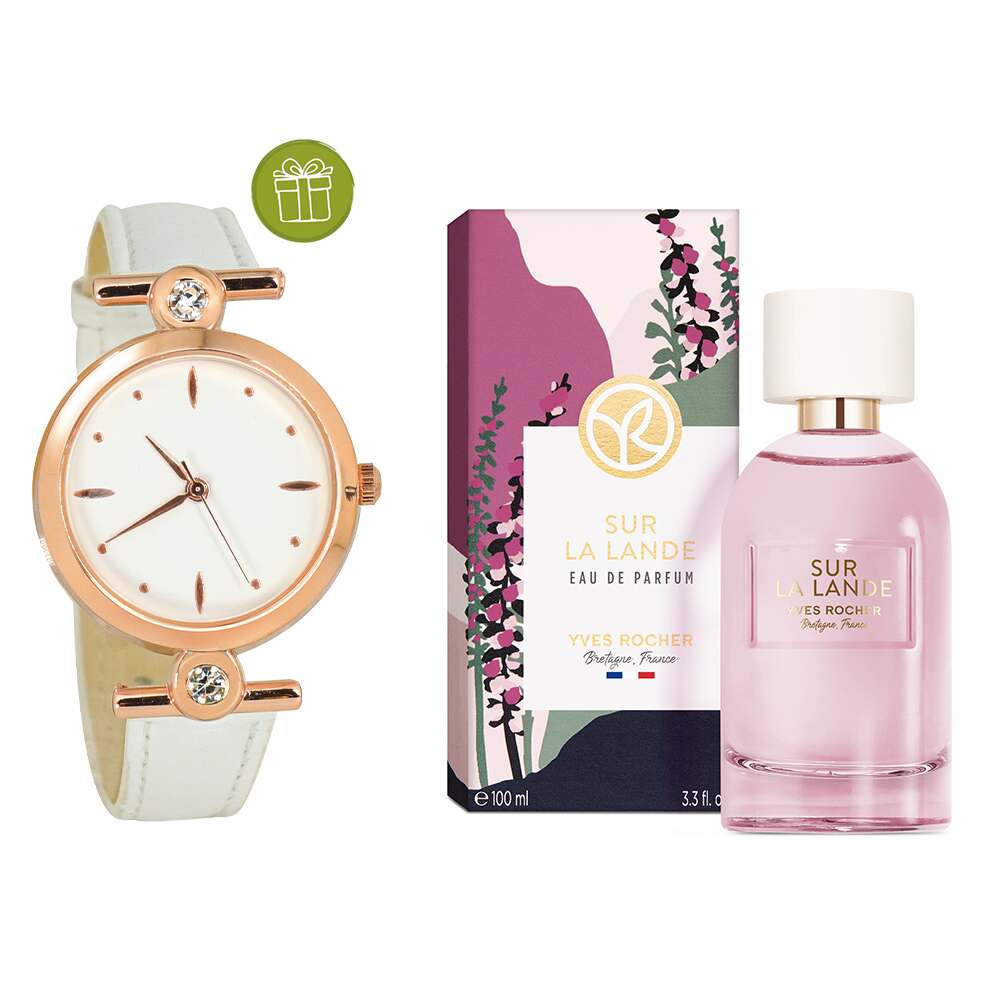 Парфумована вода Sur La Lande + Годинник у подарунок
Парфумована вода Sur La Lande + Годинник у подарунок