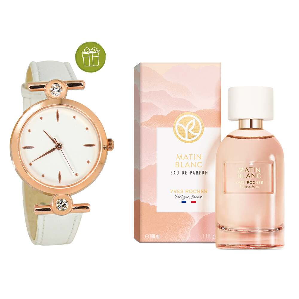 Парфумована вода Matin Blanc + Годинник у подарунок
Парфумована вода Matin Blanc + Годинник у подарунок