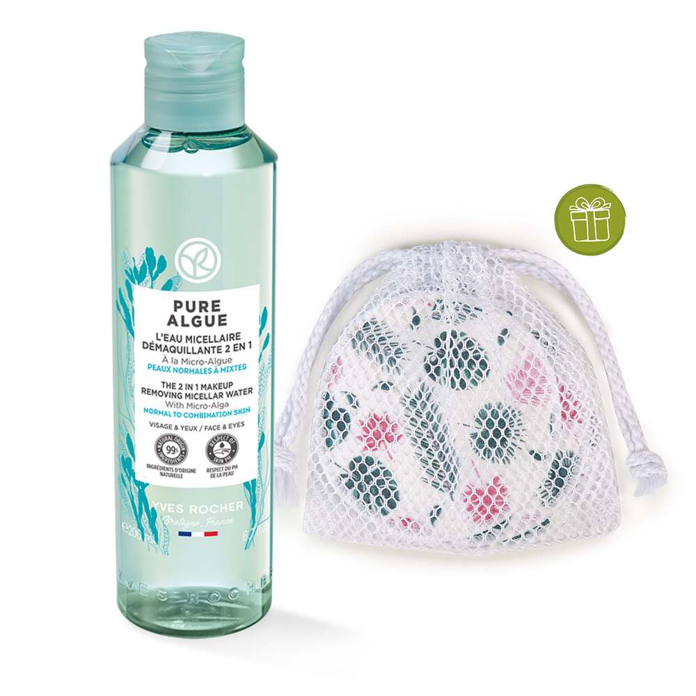 Дует демакіяжу для зволоження шкіри: міцелярна вода 200 мл, багаторазові диски
Дует демакіяжу для зволоження шкіри: міцелярна вода 200 мл, багаторазові диски