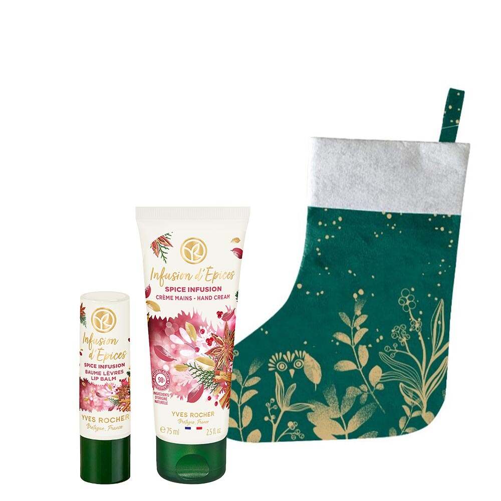 Подарунковий дует Коктейль прянощів з різдвяним чобітком
Подарунковий дует Коктейль прянощів з різдвяним чобітком