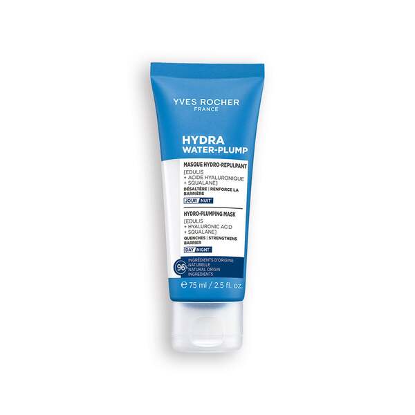 Зволожувальна маска з гіалуроновою кислотою, скваланом та едулісом Yves Rocher