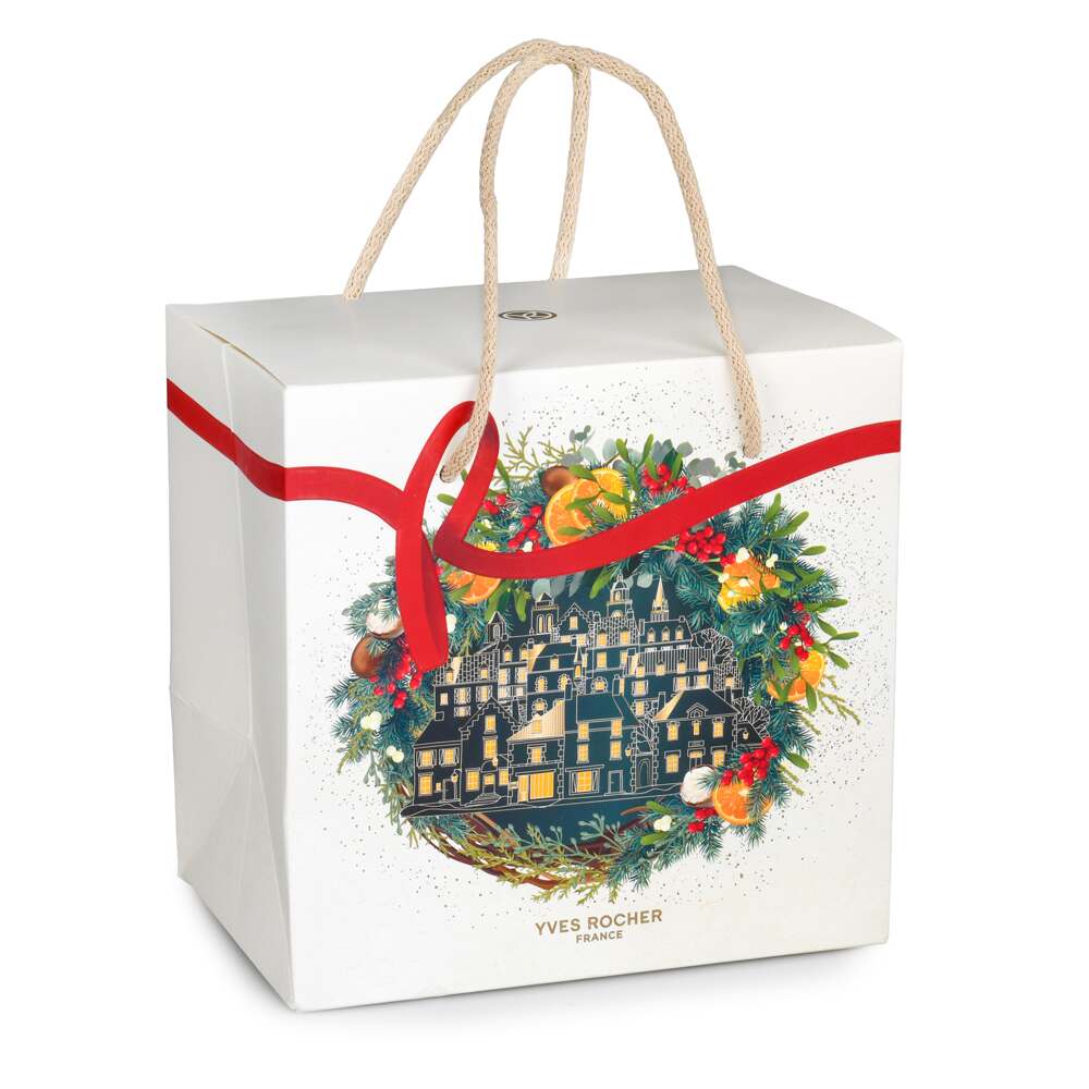 Подарунковий бокс 20,5 х 20 х 13,8 см Yves Rocher Подарунковий бокс 20,5 х 20 х 13,8 см Yves Rocher